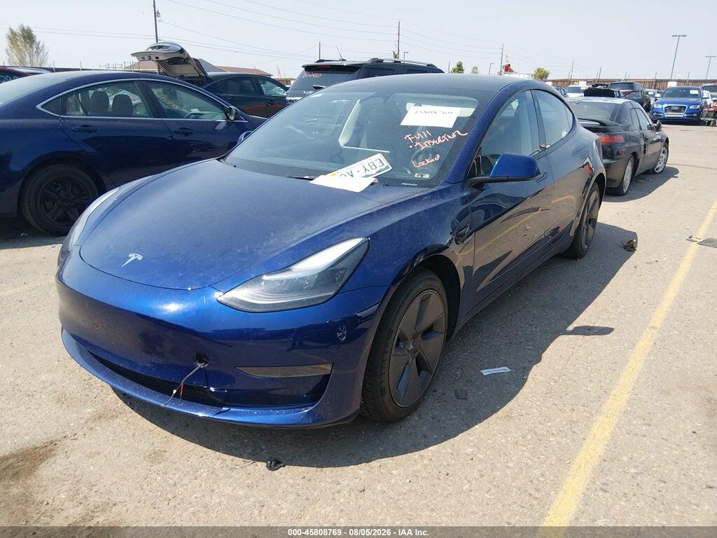 5YJ3E1EA9PF608715 2023 TESLA MODEL 3 photo no. 2