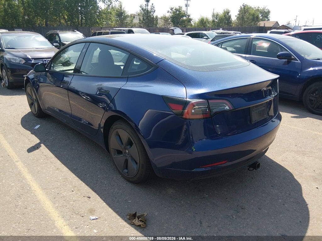 5YJ3E1EA9PF608715 2023 TESLA MODEL 3 photo no. 3