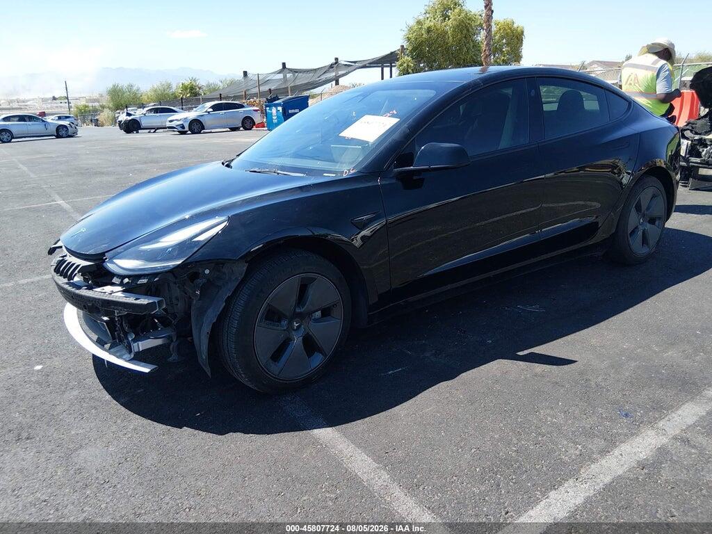 5YJ3E1EA1PF464982 2023 TESLA MODEL 3 photo no. 2