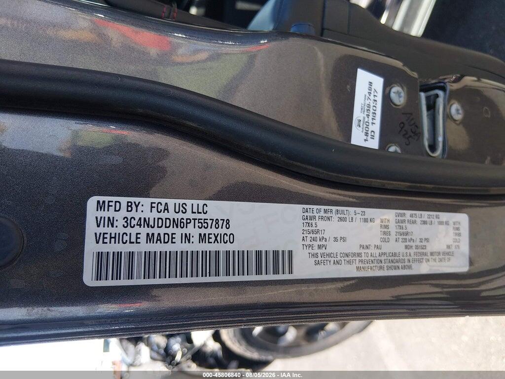 3C4NJDDN6PT557878 2023 JEEP COMPASS photo no. 9