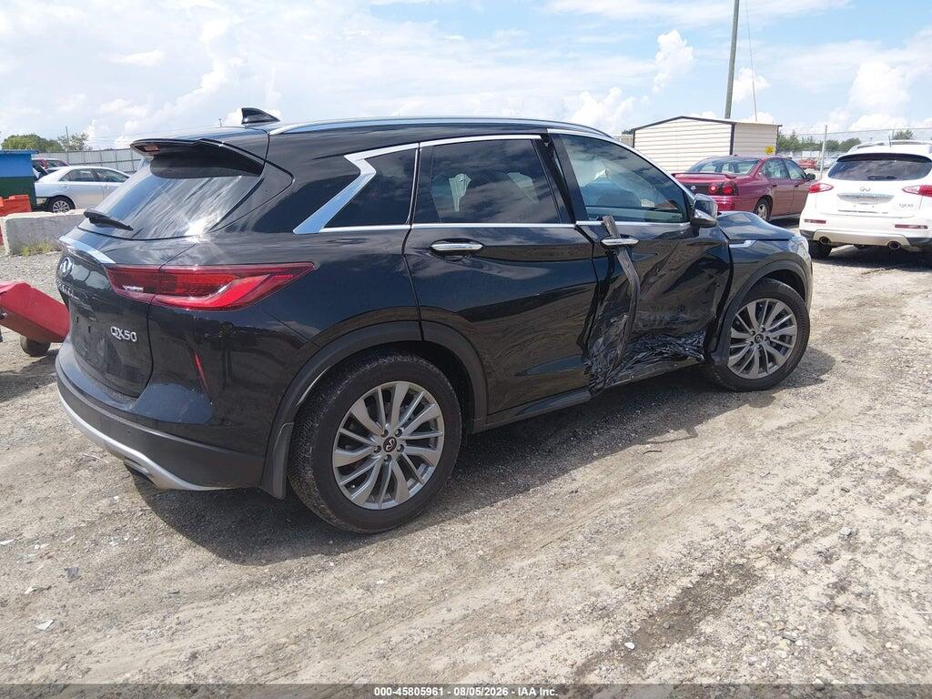 3PCAJ5BAXPF117942 2023 INFINITI QX50 photo no. 4