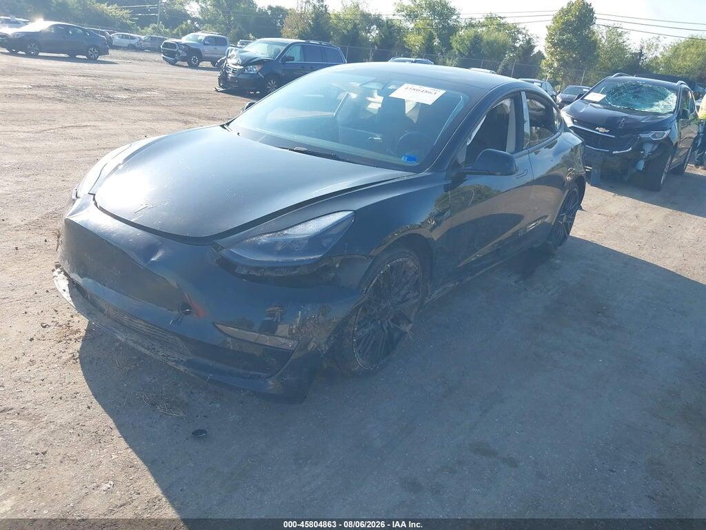 5YJ3E1ECXPF678158 2023 TESLA MODEL 3 photo no. 2