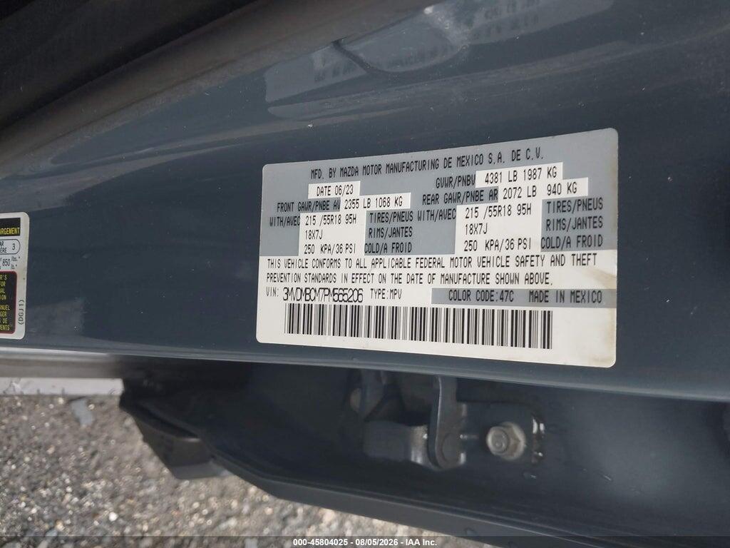 3MVDMBCM7PM565206 2023 MAZDA CX-30 photo no. 9