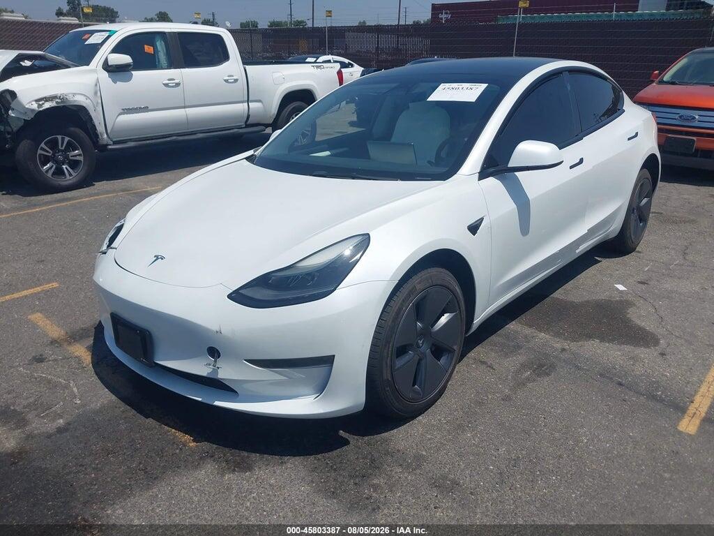 5YJ3E1EA2PF479328 2023 TESLA MODEL 3 photo no. 2