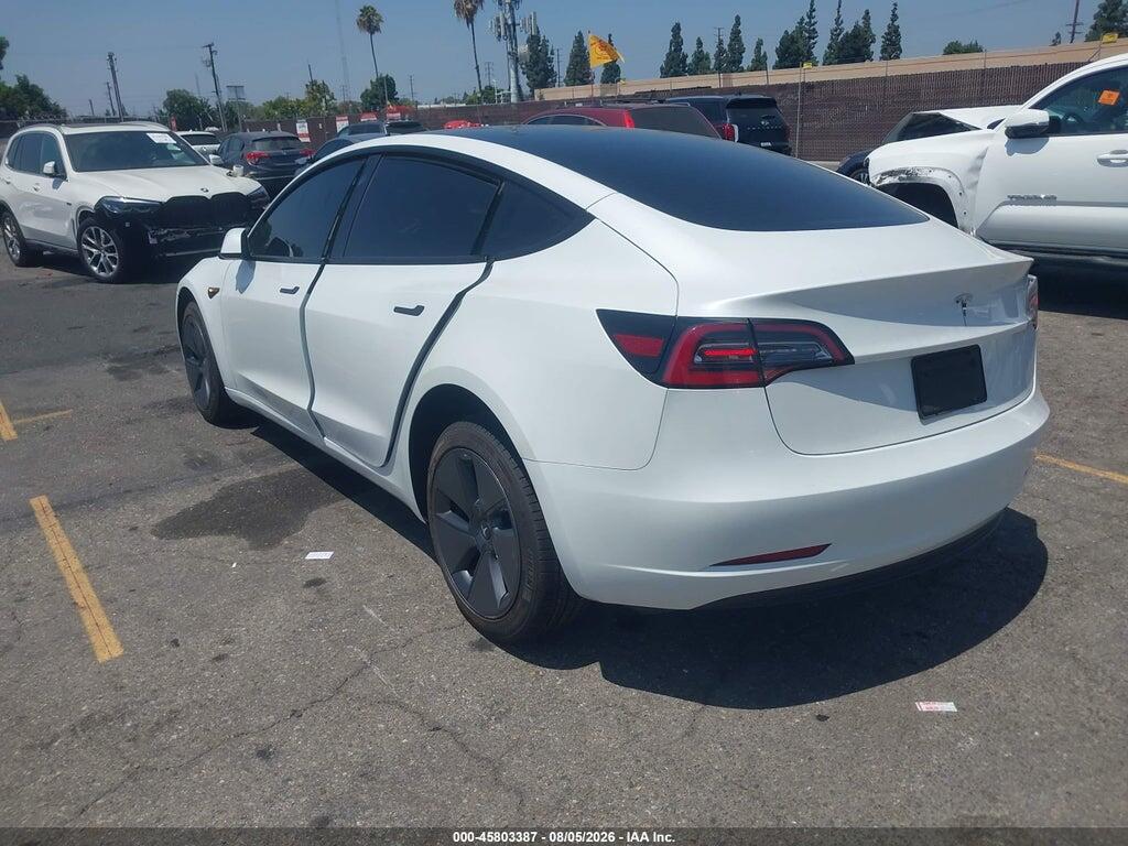5YJ3E1EA2PF479328 2023 TESLA MODEL 3 photo no. 3