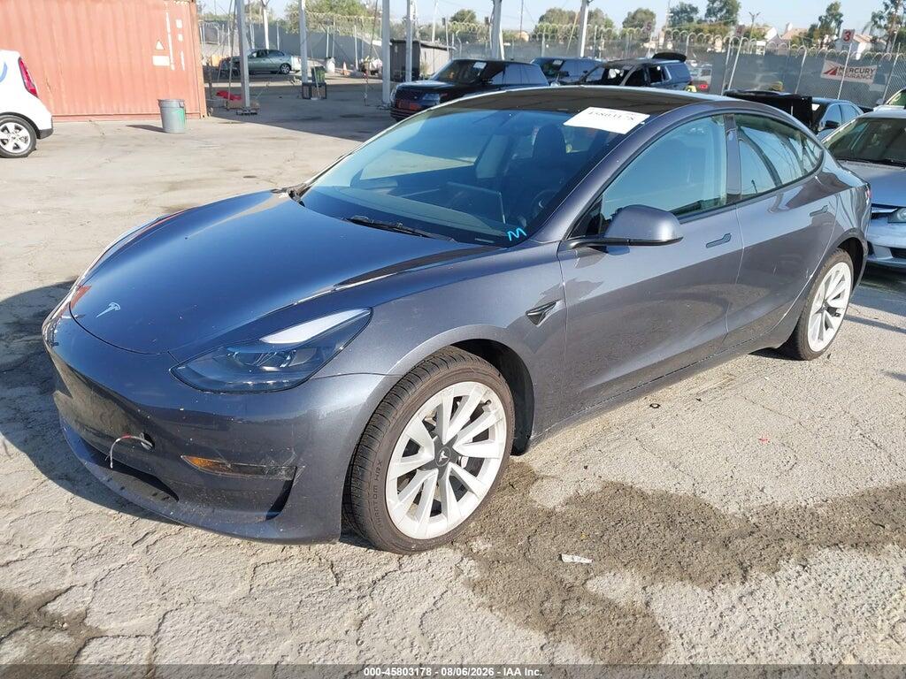 5YJ3E1EA1PF498310 2023 TESLA MODEL 3 photo no. 2