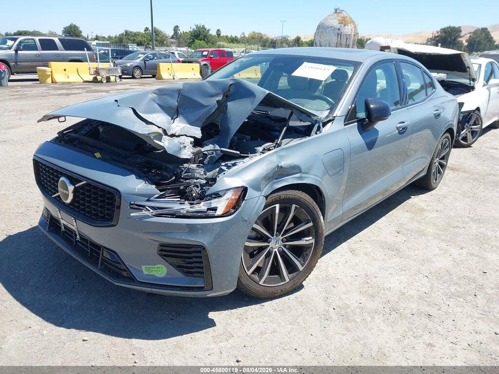 7JRH60FK9PG231086 2023 VOLVO S60 RECHARGE PLUG-IN HYBRID photo no. 2