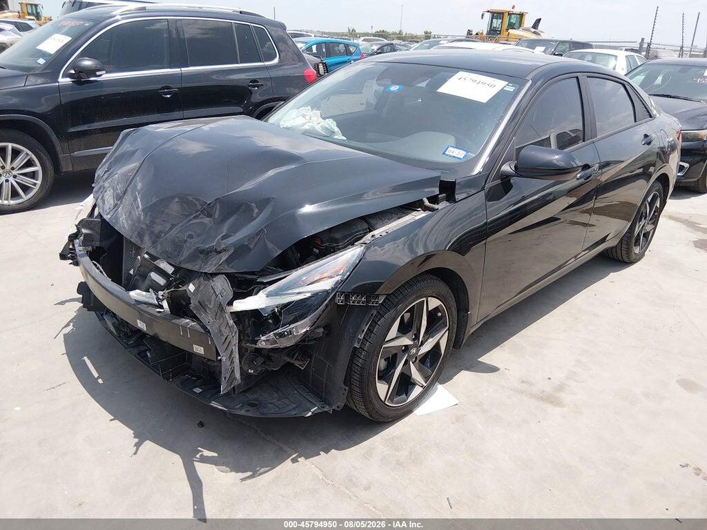 KMHLS4AG4PU525460 2023 HYUNDAI ELANTRA photo no. 2