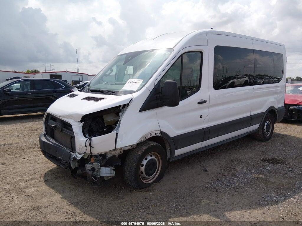 1FBAX2C86PKB53160 2023 FORD TRANSIT-350 PASSENGER VAN photo no. 2