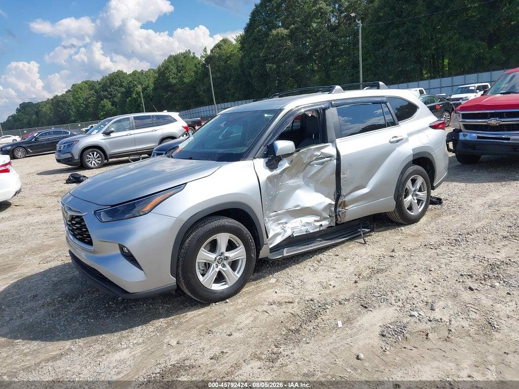 5TDKDRAH2PS014267 2023 TOYOTA HIGHLANDER photo no. 2
