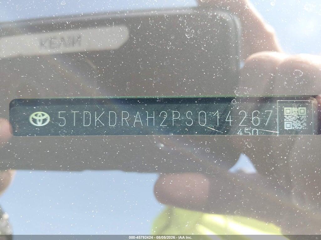 5TDKDRAH2PS014267 2023 TOYOTA HIGHLANDER photo no. 9