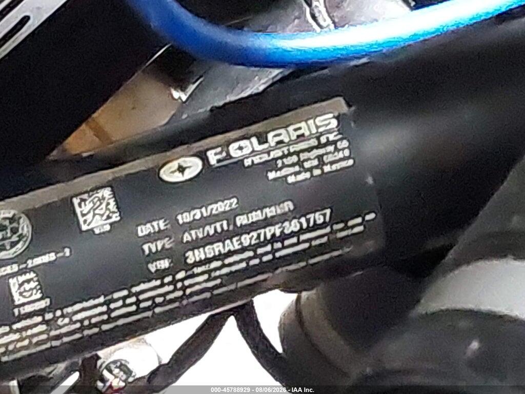 3NSRAE927PF361757 2023 POLARIS RZR photo no. 10