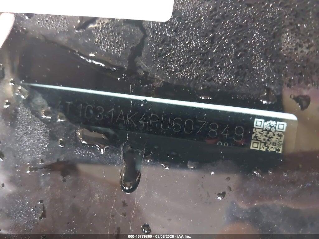 4T1C31AK4PU607849 2023 TOYOTA CAMRY photo no. 9