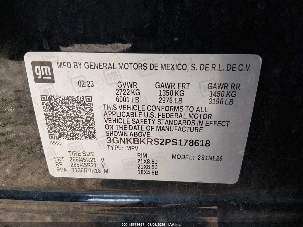 3GNKBKRS2PS178618 2023 CHEVROLET BLAZER photo no. 9