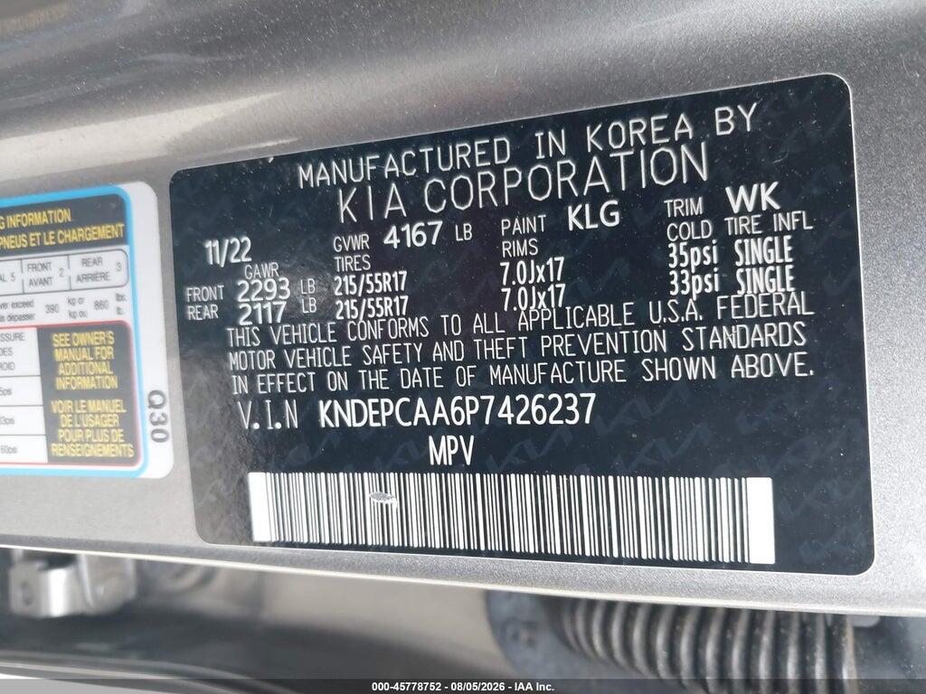 KNDEPCAA6P7426237 2023 KIA SELTOS photo no. 9
