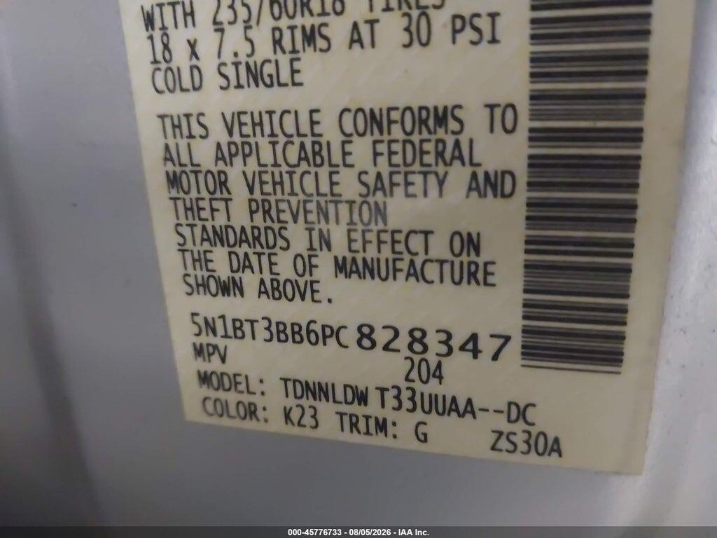 5N1BT3BB6PC828347 2023 NISSAN ROGUE photo no. 9