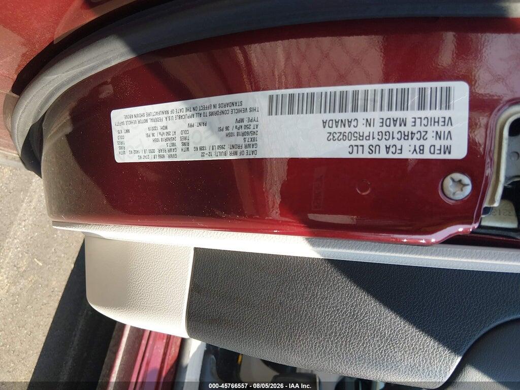 2C4RC1GG1PR509232 2023 CHRYSLER PACIFICA photo no. 9