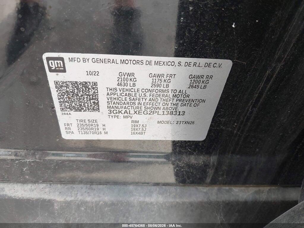 3GKALXEG2PL138313 2023 GMC TERRAIN photo no. 9