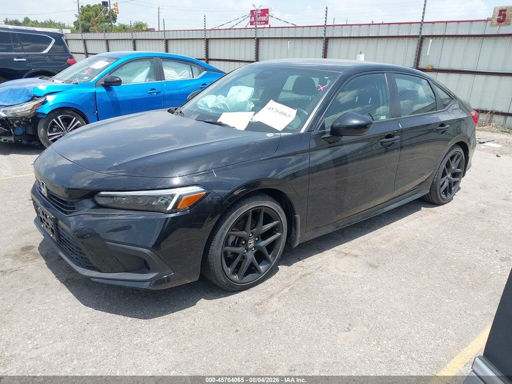2HGFE2F50PH554821 2023 HONDA CIVIC photo no. 2