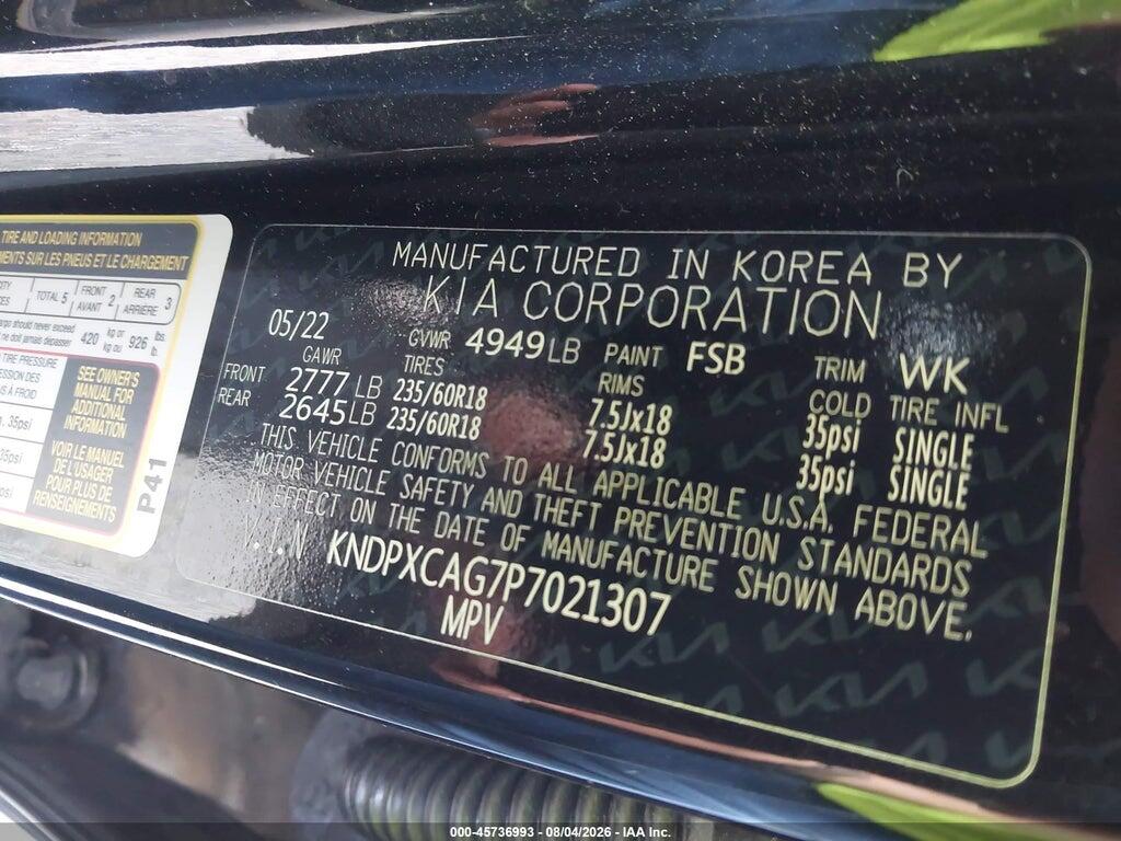 KNDPXCAG7P7021307 2023 KIA SPORTAGE HYBRID photo no. 9