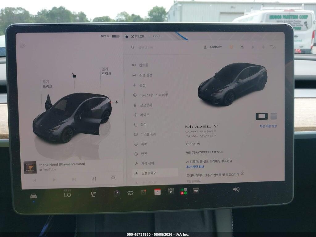 7SAYGDEE2PA117293 2023 TESLA MODEL Y photo no. 7