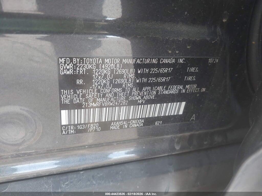 2T3MWRFV8RW247282 2024 TOYOTA RAV4 HYBRID photo no. 9
