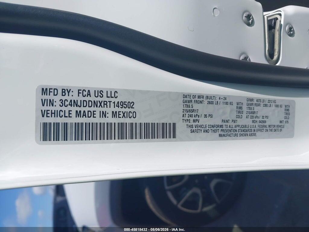 3C4NJDDNXRT149502 2024 JEEP COMPASS photo no. 9
