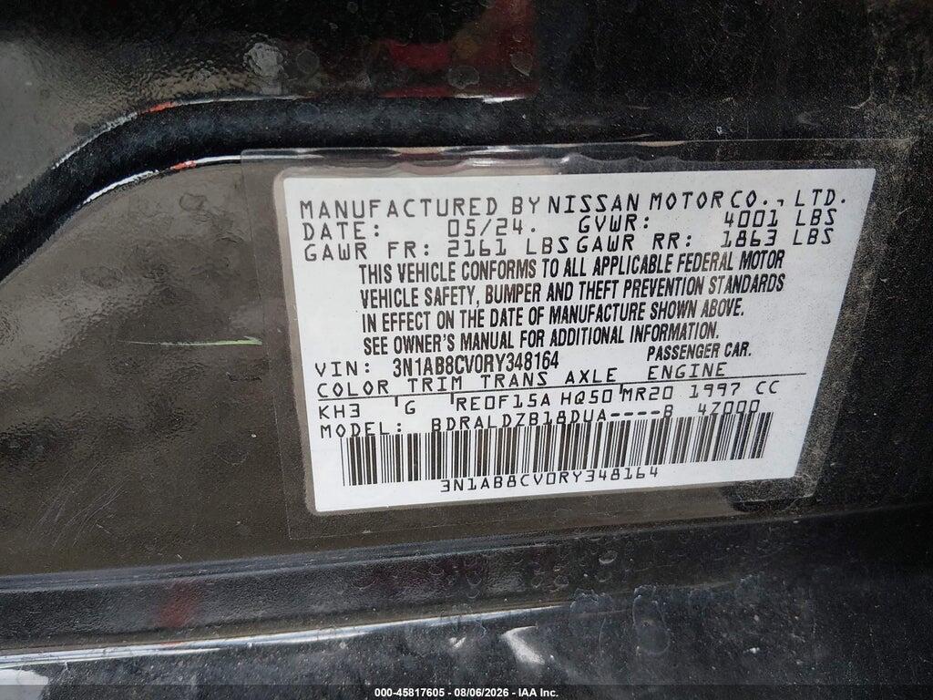 3N1AB8CV0RY348164 2024 NISSAN SENTRA photo no. 9