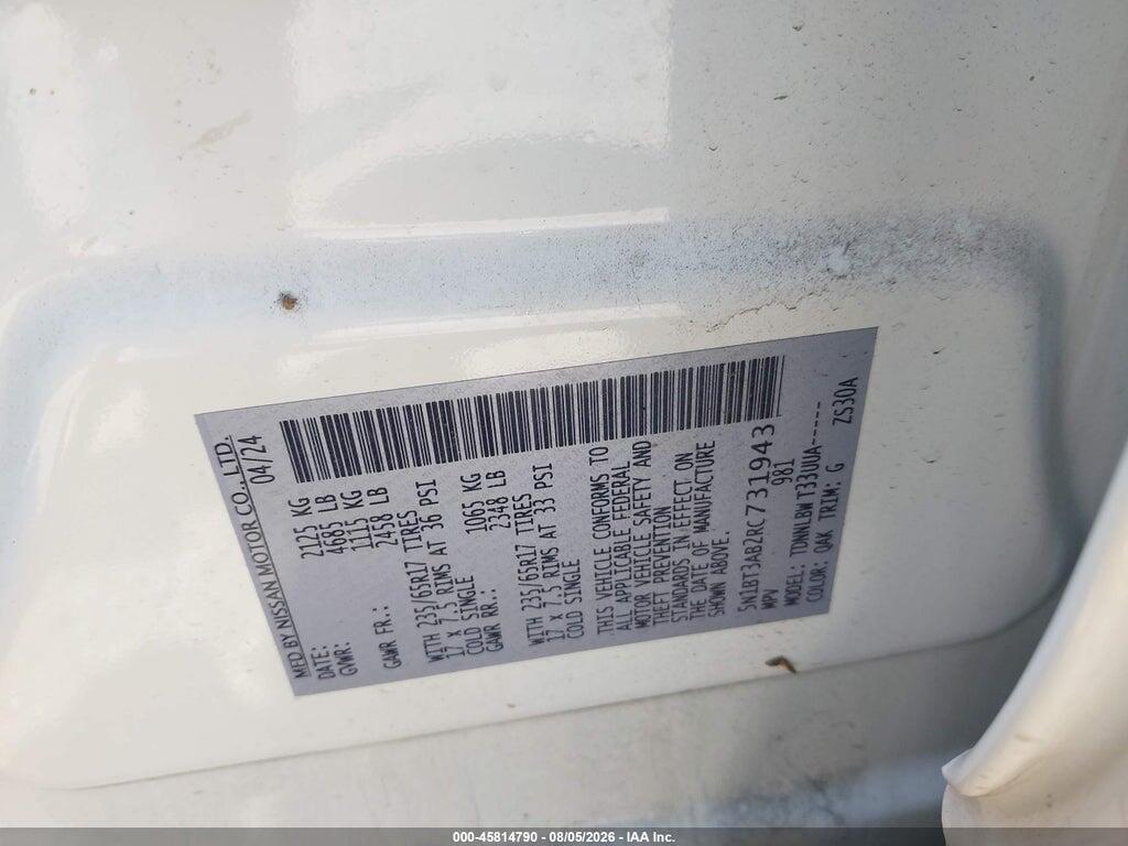 5N1BT3AB2RC731943 2024 NISSAN ROGUE photo no. 9
