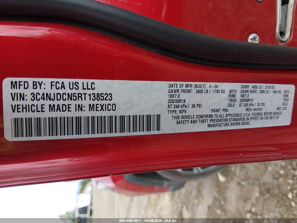 3C4NJDCN5RT138523 2024 JEEP COMPASS photo no. 9