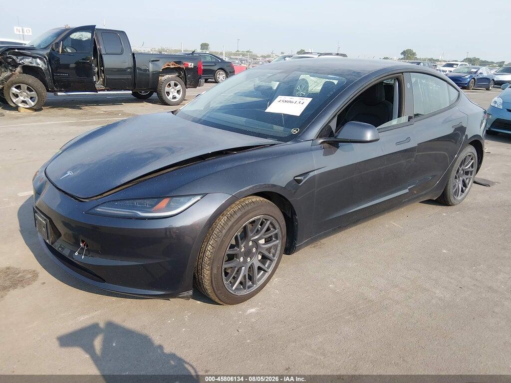 5YJ3E1EA2RF766025 2024 TESLA MODEL 3 photo no. 2