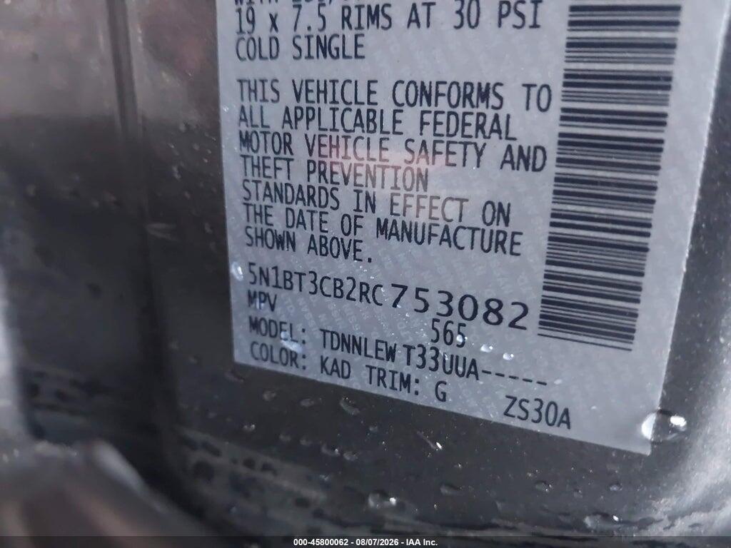 5N1BT3CB2RC753082 2024 NISSAN ROGUE photo no. 9