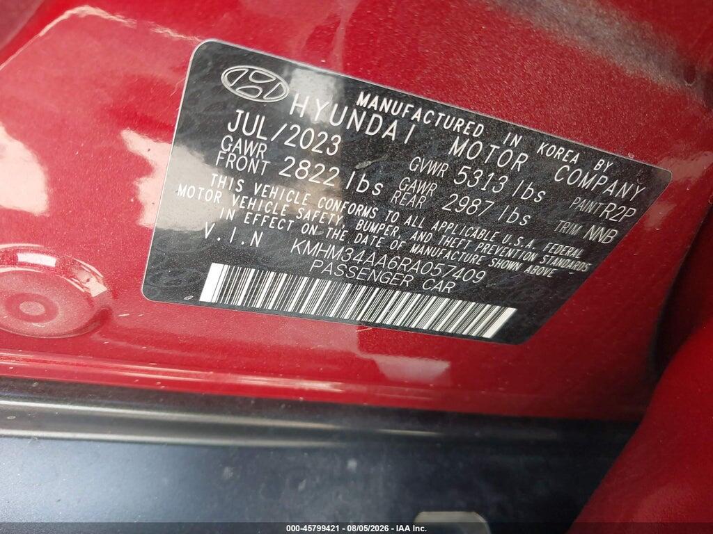 KMHM34AA6RA057409 2024 HYUNDAI IONIQ 6 photo no. 9