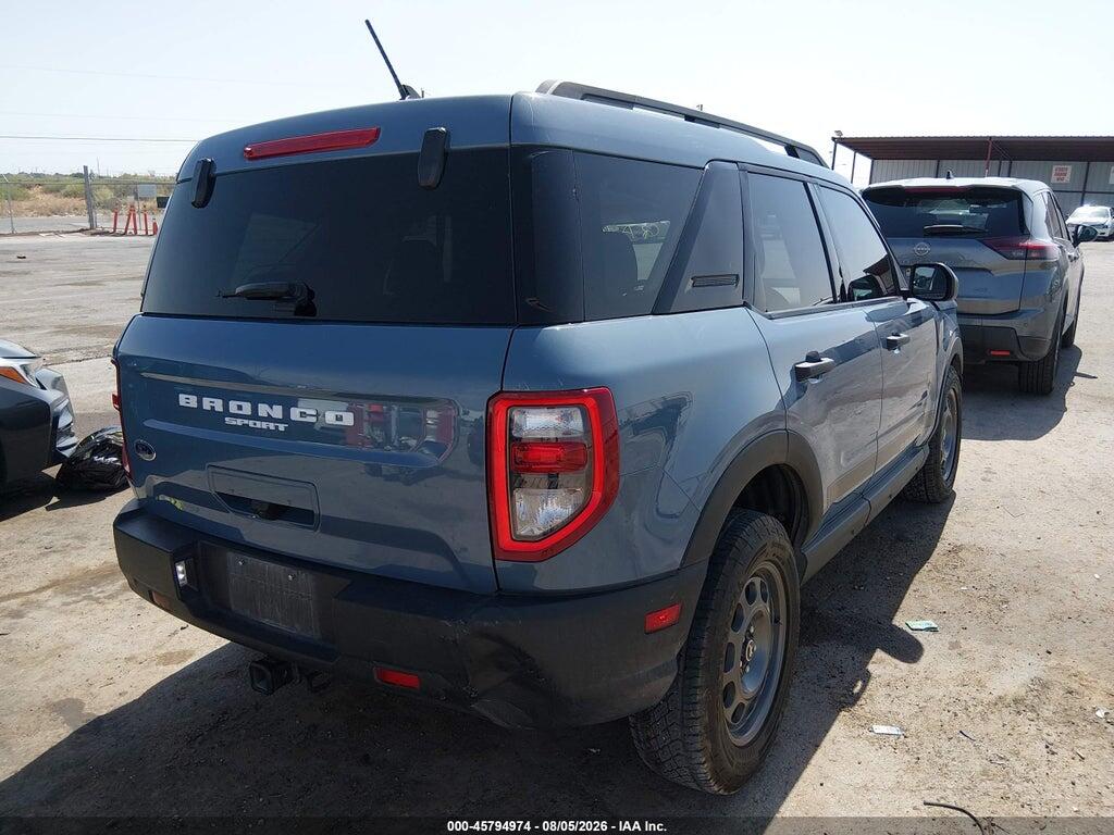 3FMCR9B64RRF69631 2024 FORD BRONCO SPORT photo no. 4