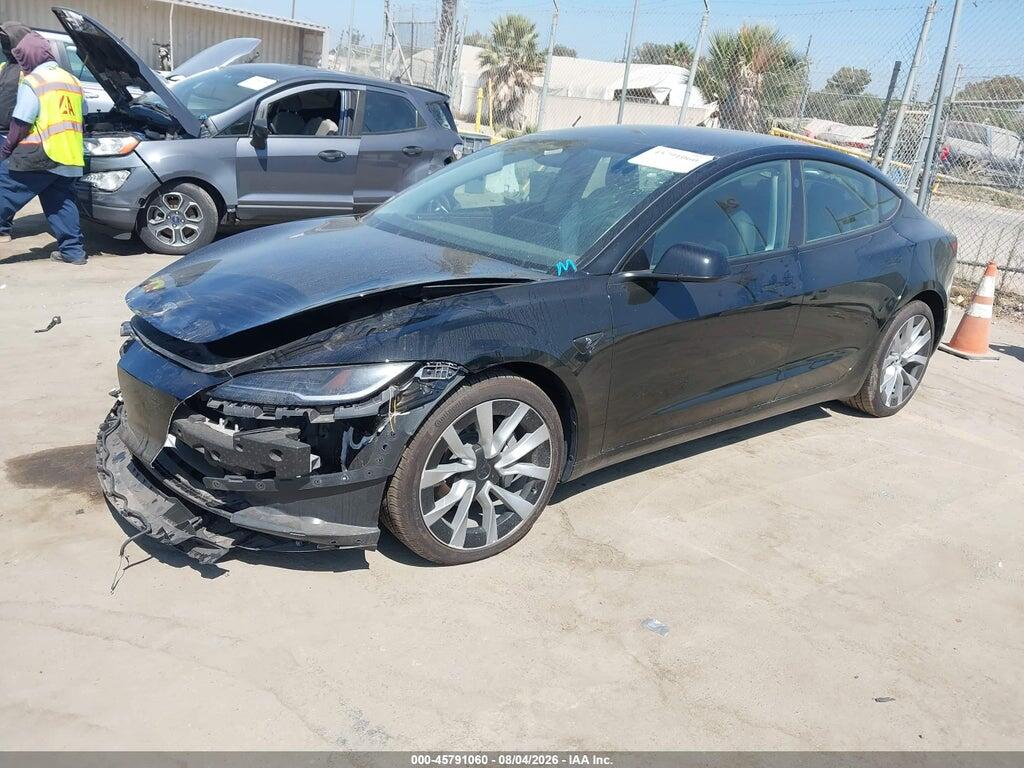 5YJ3E1EB2RF801963 2024 TESLA MODEL 3 photo no. 2