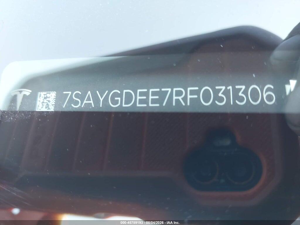 7SAYGDEE7RF031306 2024 TESLA MODEL Y photo no. 9