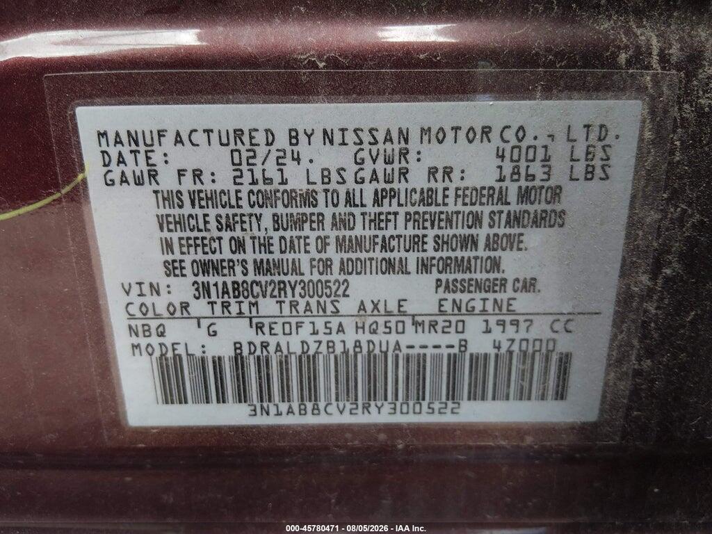3N1AB8CV2RY300522 2024 NISSAN SENTRA photo no. 9