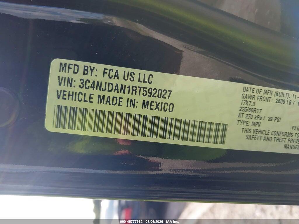 3C4NJDAN1RT592027 2024 JEEP COMPASS photo no. 9