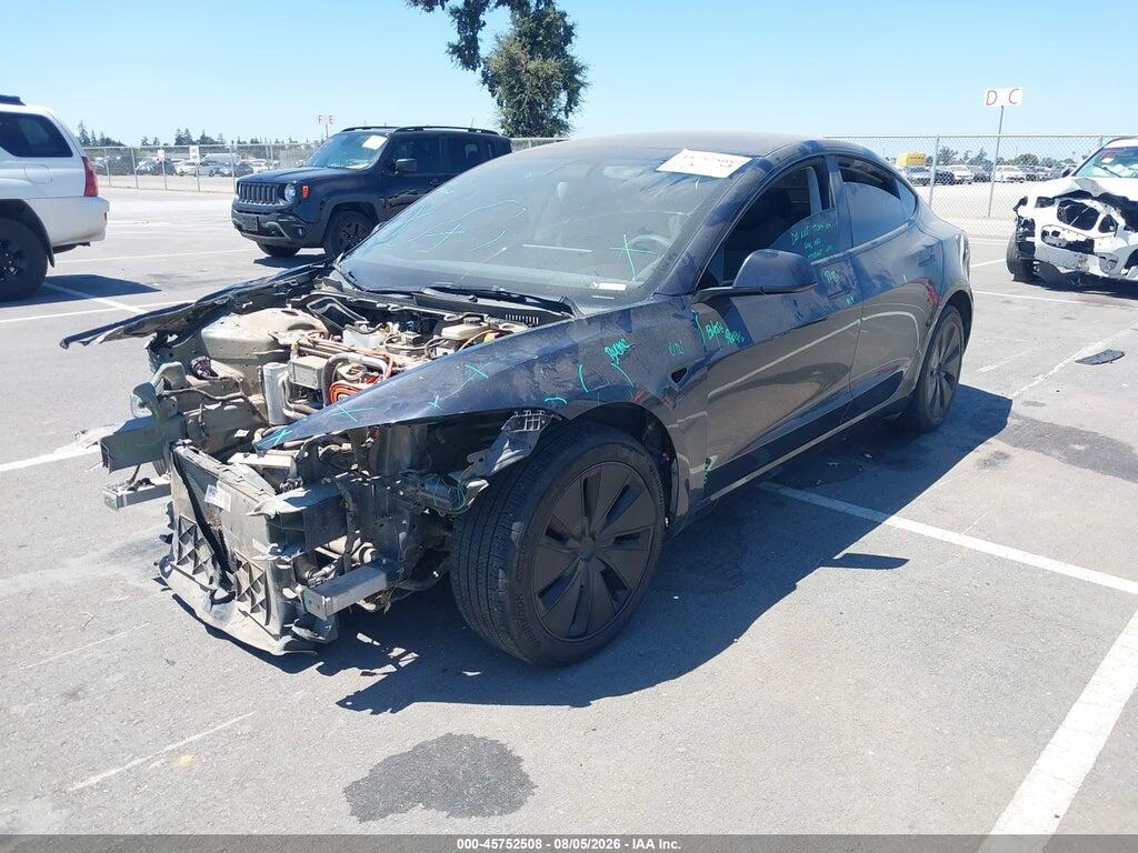 5YJ3E1EAXRF783560 2024 TESLA MODEL 3 photo no. 2