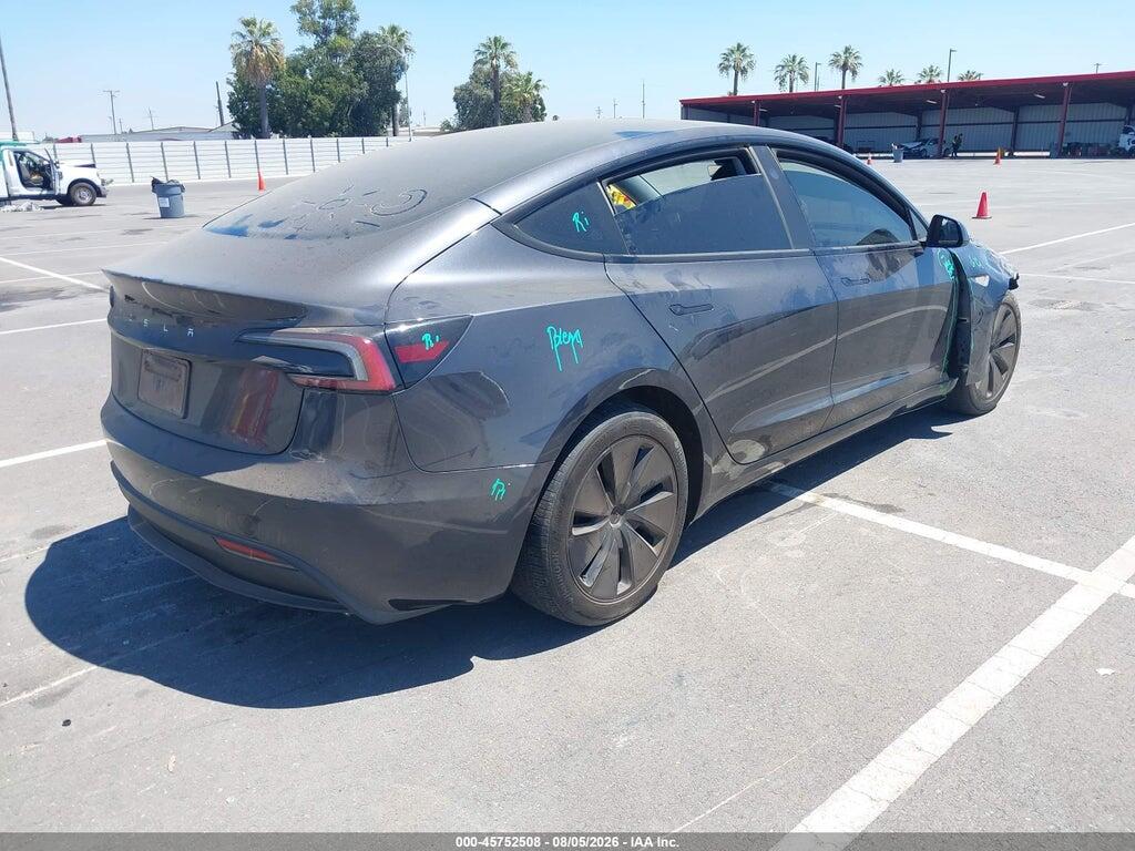 5YJ3E1EAXRF783560 2024 TESLA MODEL 3 photo no. 4