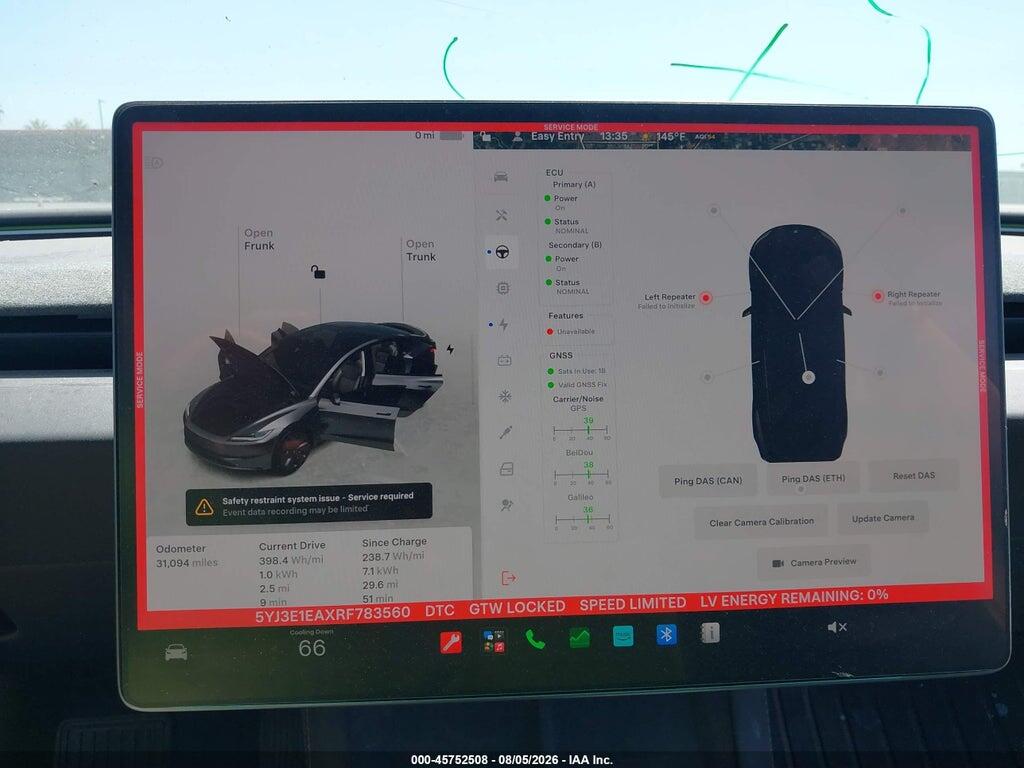 5YJ3E1EAXRF783560 2024 TESLA MODEL 3 photo no. 7