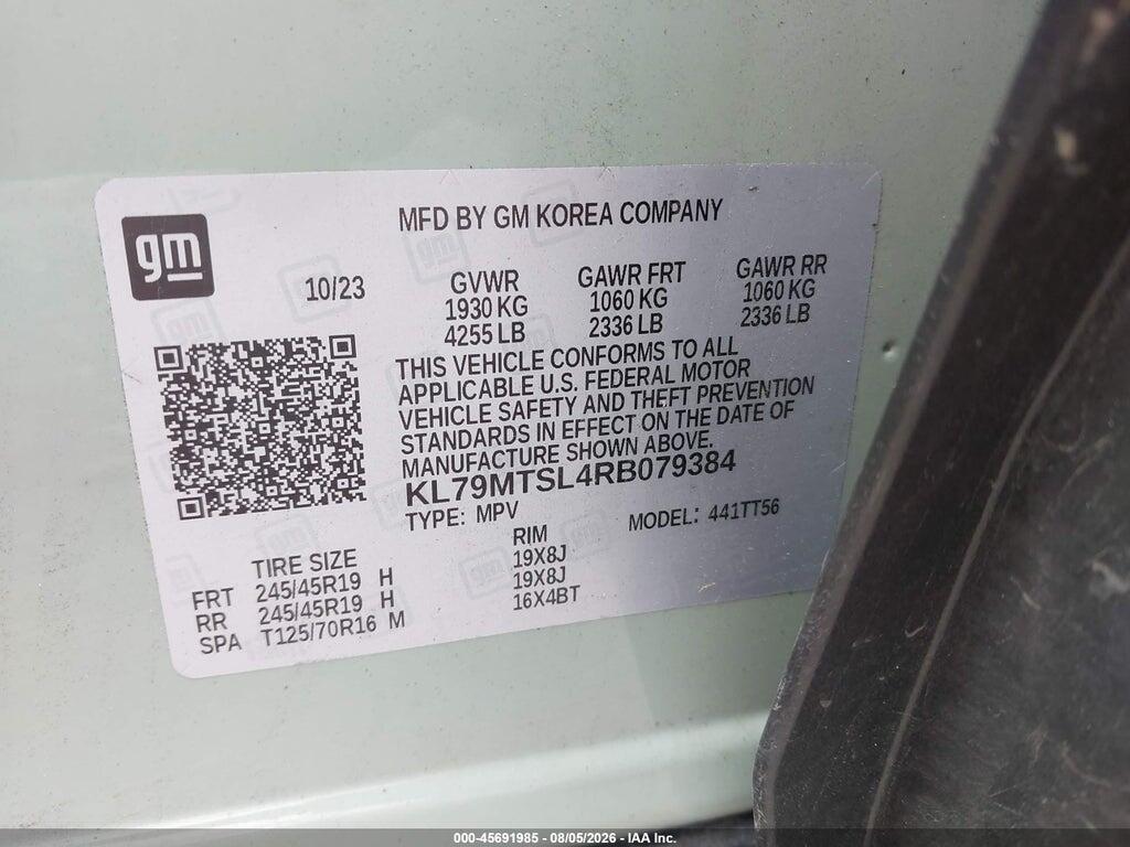 KL79MTSL4RB079384 2024 CHEVROLET TRAILBLAZER photo no. 9