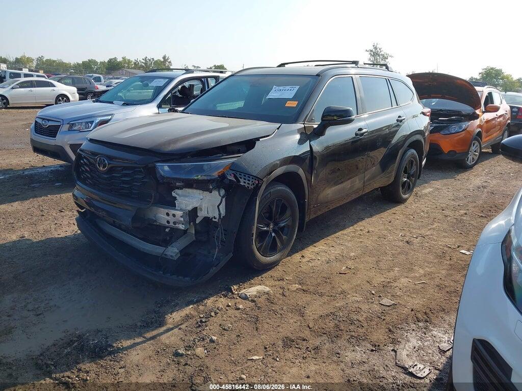5TDKBRCH2SS677690 2025 TOYOTA HIGHLANDER HYBRID photo no. 2