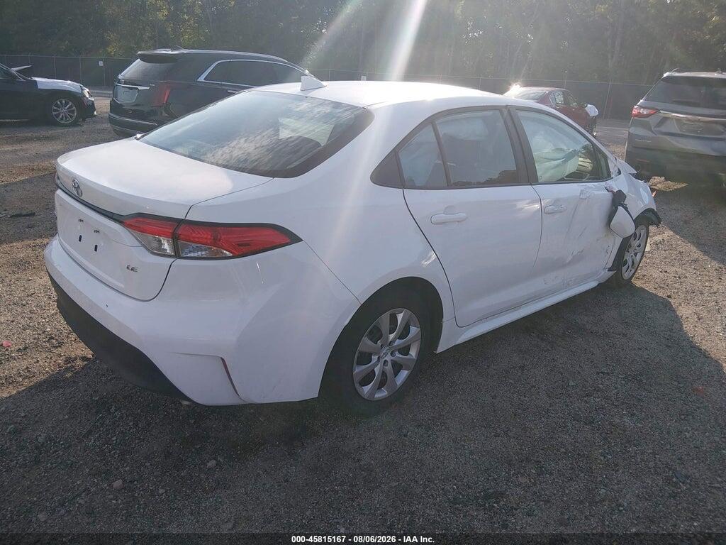 5YFB4MDE7SP311654 2025 TOYOTA COROLLA photo no. 4