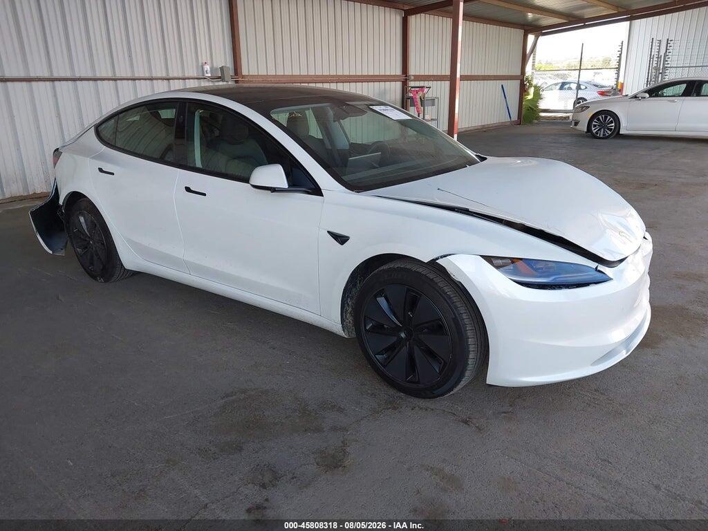 5YJ3E1EA9SF031287 2025 TESLA MODEL 3 photo no. 1