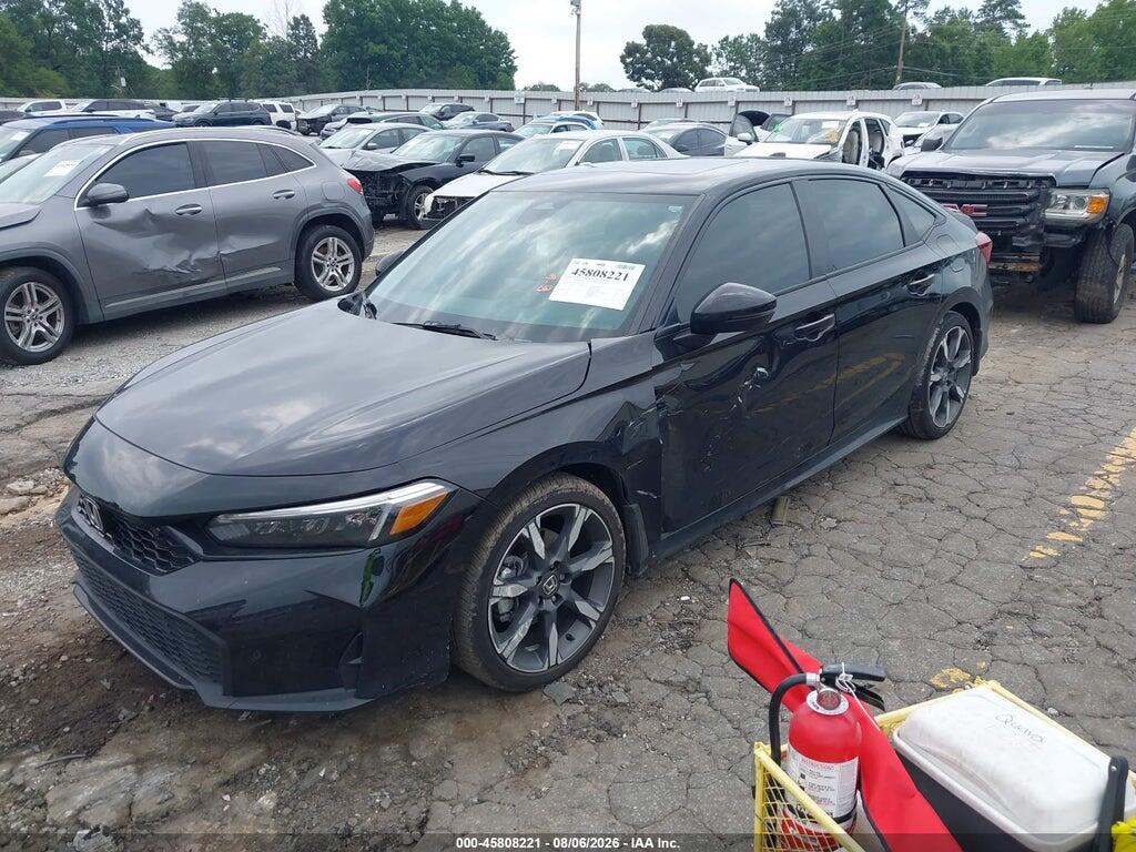 2HGFE4F85SH337120 2025 HONDA CIVIC HYBRID photo no. 2