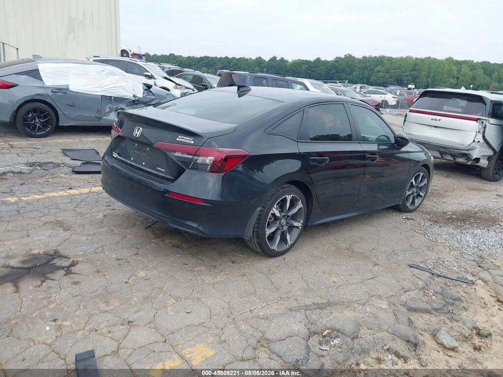 2HGFE4F85SH337120 2025 HONDA CIVIC HYBRID photo no. 4
