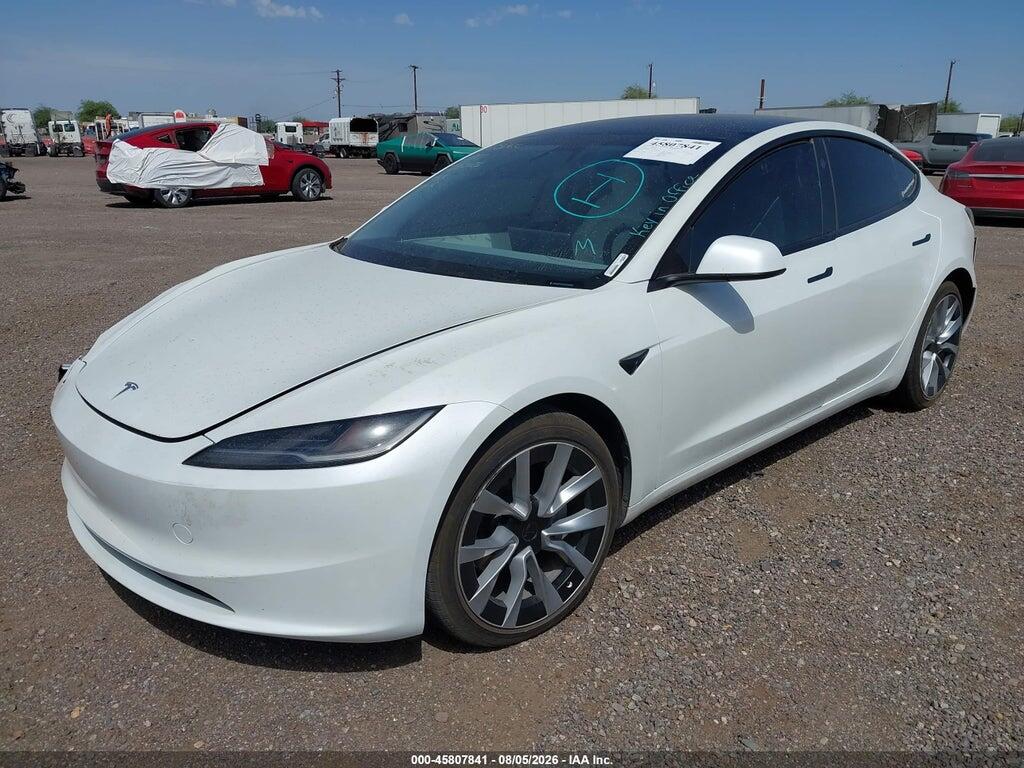 5YJ3E1EA7SF048184 2025 TESLA MODEL 3 photo no. 2