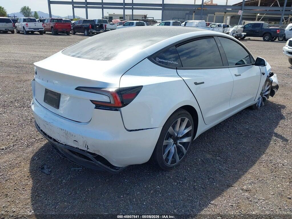 5YJ3E1EA7SF048184 2025 TESLA MODEL 3 photo no. 4