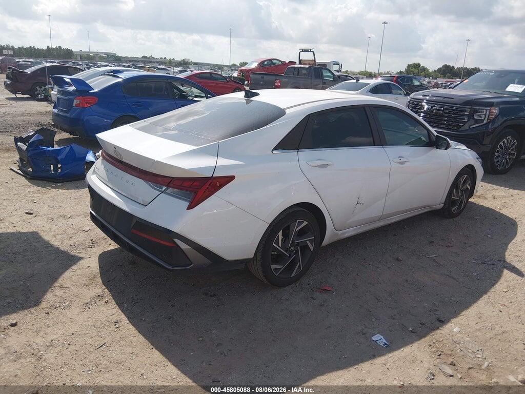 KMHLS4DG5SU939822 2025 HYUNDAI ELANTRA photo no. 4